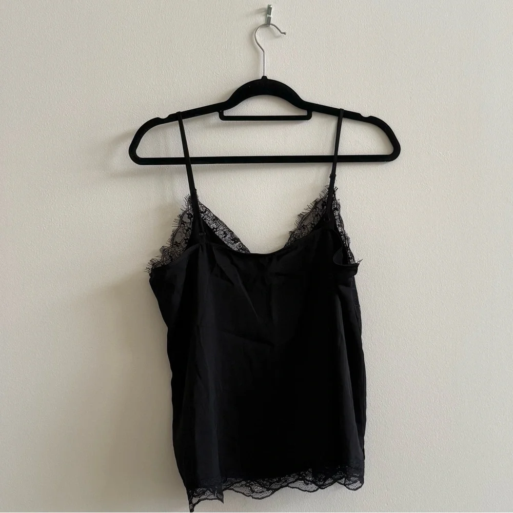NWT Zara Black Lace Camisole - Picture 2 of 3